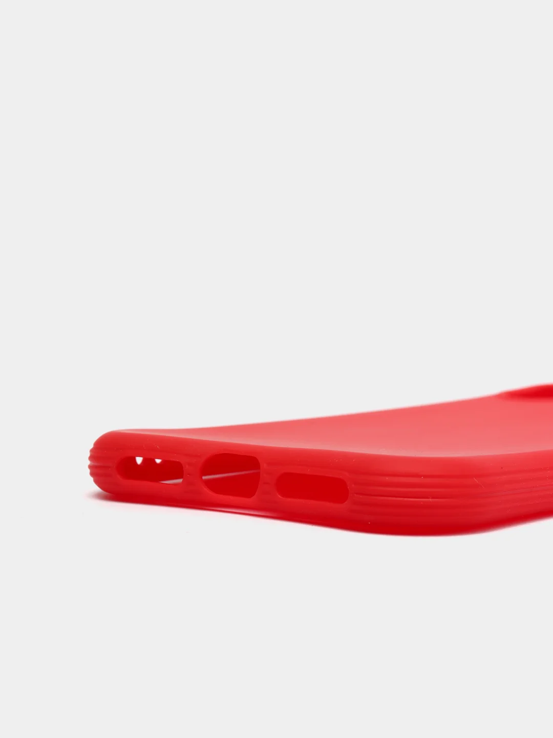 Красный чехол силиконовый Slim для iPhone XR
