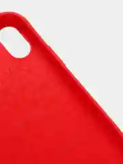 Красный чехол силиконовый Slim для iPhone XR