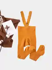 Колготки Babylux детские, хлопковые, на лямках, от 0 до 2 лет