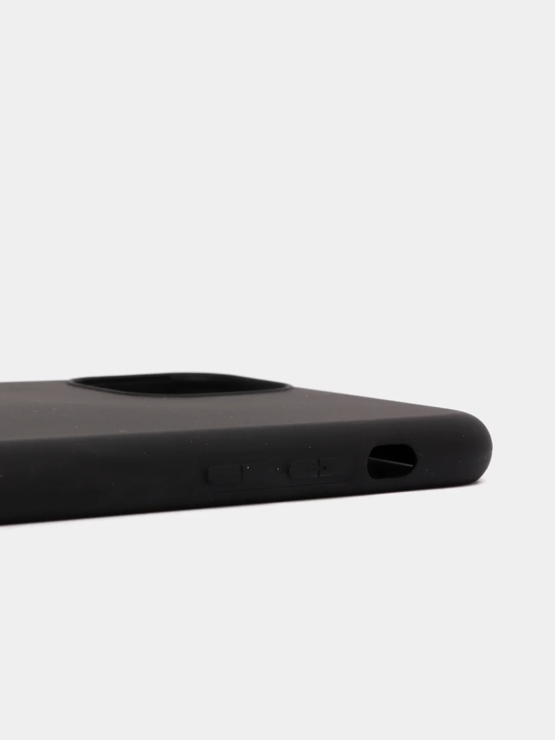 Черный чехол для Apple iPhone 11 Pro Max силиконовый, матовый, однотонный