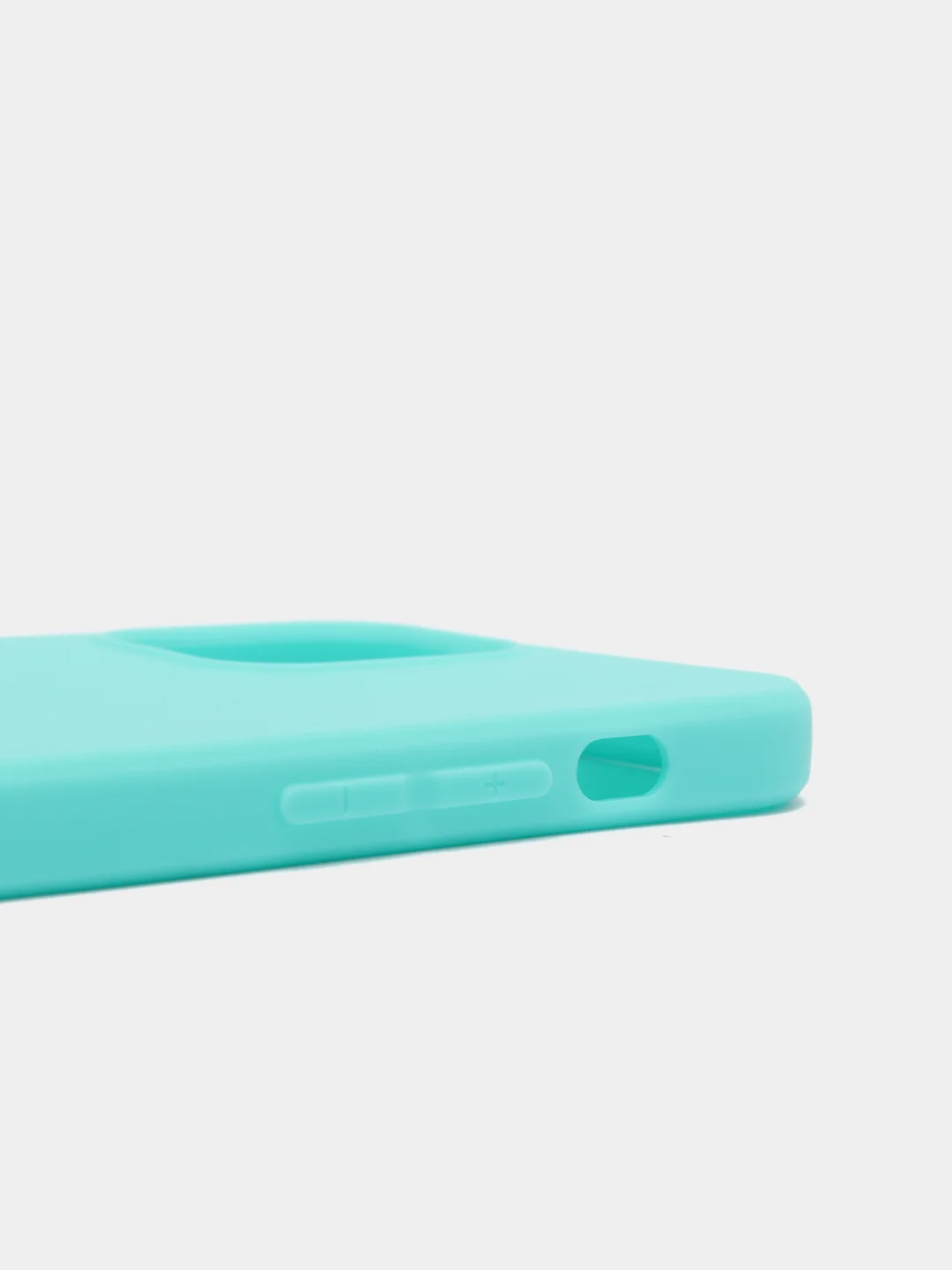 Бирюзовый чехол силиконовый для iPhone 12 / iPhone 12 Pro