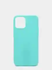 Бирюзовый чехол силиконовый для iPhone 12 / iPhone 12 Pro