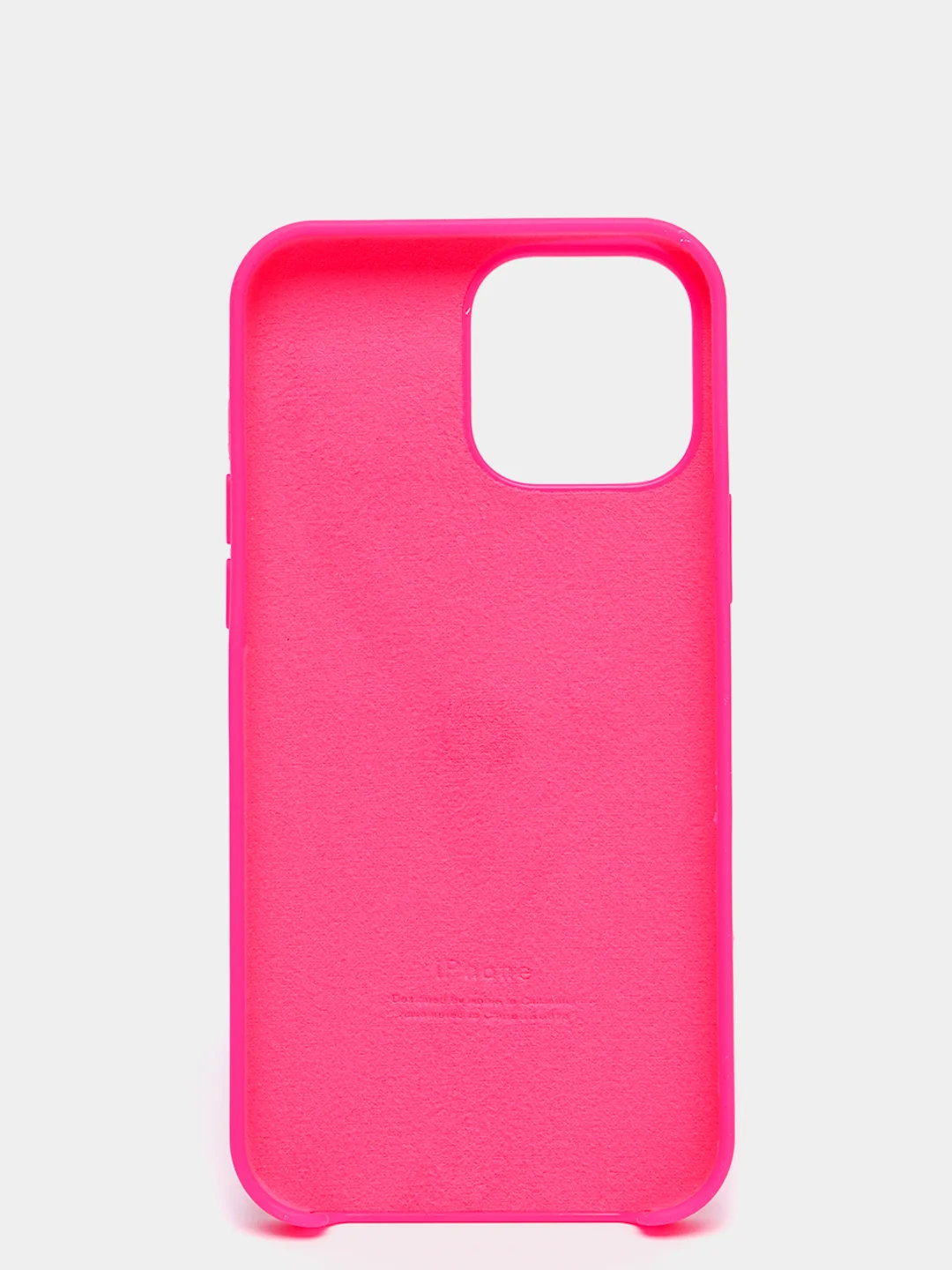 Фуксия чехол Silicone Case для iPhone 13 / 13 Pro / 13 Pro Max с открытым низом