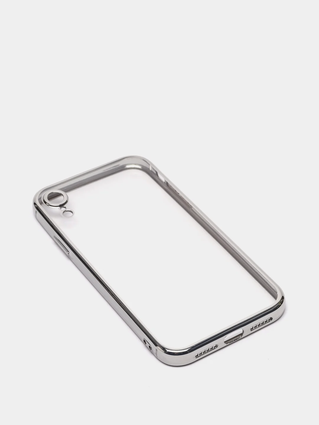Серебряный чехол для iPhone 7 8 Plus X XS XR 11 12 13 14 15 Pro Max mini айфон про макс