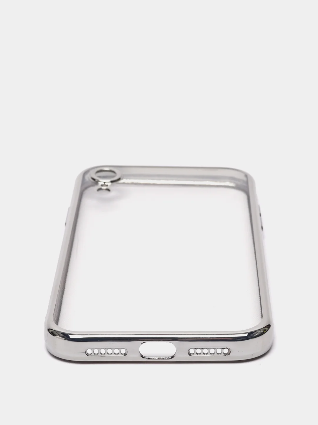 Серебряный чехол для iPhone 7 8 Plus X XS XR 11 12 13 14 15 Pro Max mini айфон про макс