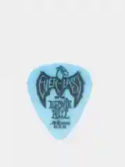Голубой медиатор гитарный Ernie Ball, с противоскользящим покрытием, разноцветные