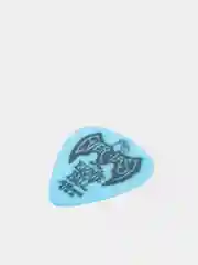 Голубой медиатор гитарный Ernie Ball, с противоскользящим покрытием, разноцветные