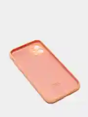 Кремовый чехол Silicone Case для iPhone 13 /11/12/12 ProMax с защитой камеры с бархатной подкладкой