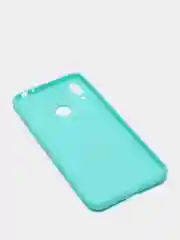 Бирюзовый чехол Huawei Honor 8C, Хуавей Хонор 8С силиконовый цветной матовый