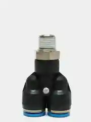 Штуцер-цанга Y-образный FESTO резьба 1/4 - 10 мм артикул: QSY-1/4-10 №: 153144