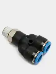 Штуцер-цанга Y-образный FESTO резьба 1/4 - 10 мм артикул: QSY-1/4-10 №: 153144