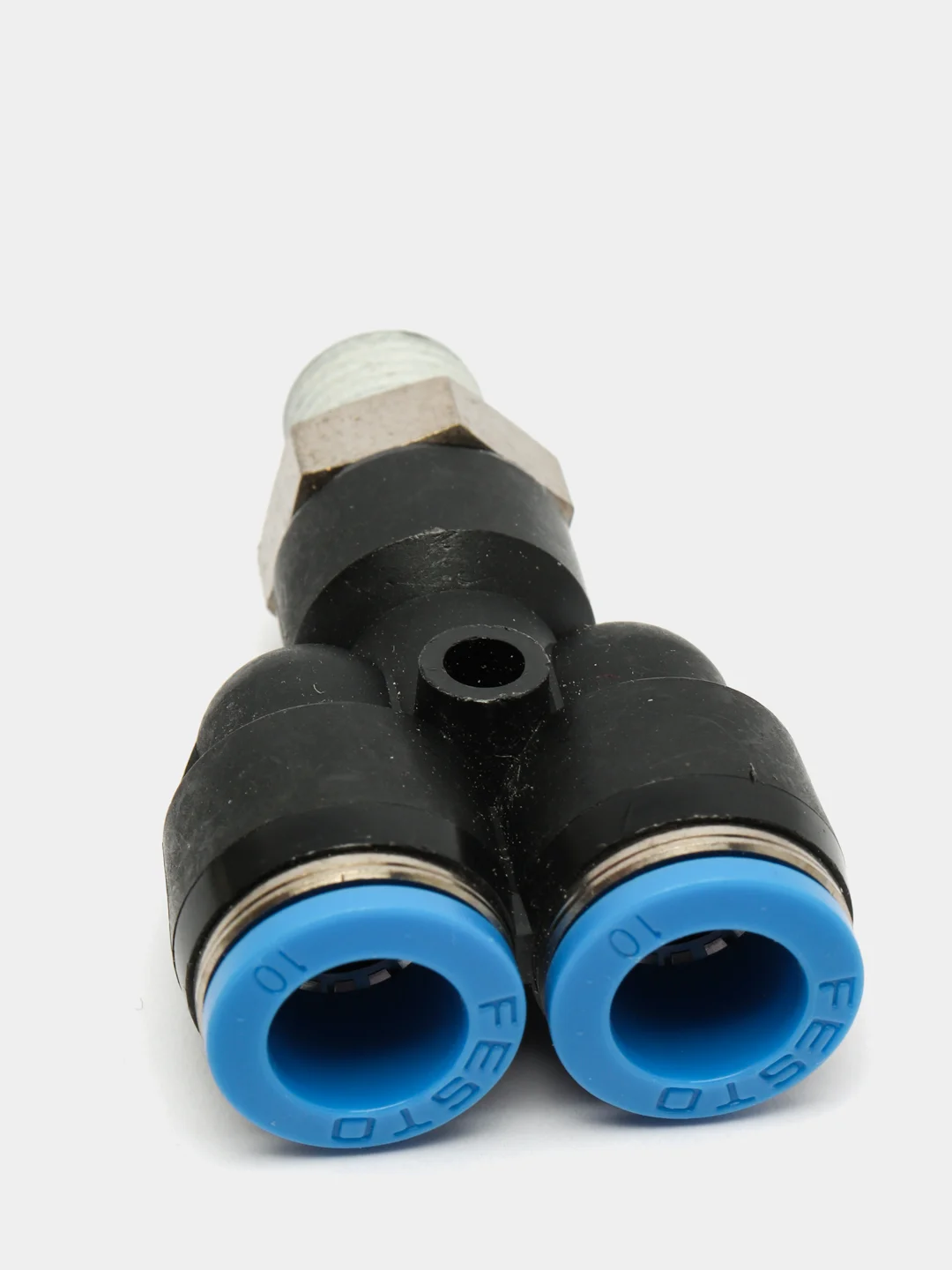 Штуцер-цанга Y-образный FESTO резьба 1/4 - 10 мм артикул: QSY-1/4-10 №: 153144