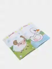Зеленый раскраска "Кто живёт в лесу/на ферме"