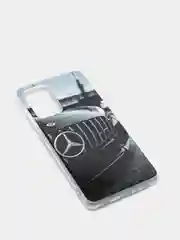 Темно-синий чехол Samsung Galaxy A52 / A52s силиконовый, с рисунком (Самсунг Галакси А52)