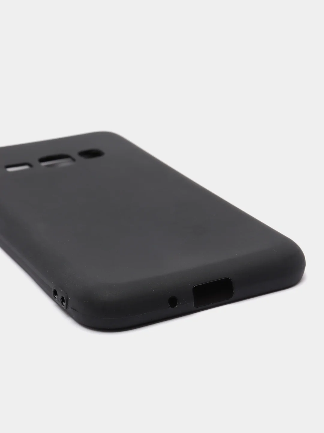 Чехол Samsung Galaxy J1 2016, J120, Самсунг Галакси Джи1 2016, Джи120, черный, силиконовый