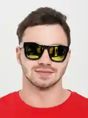 Желтый солнцезащитные очки, мужские