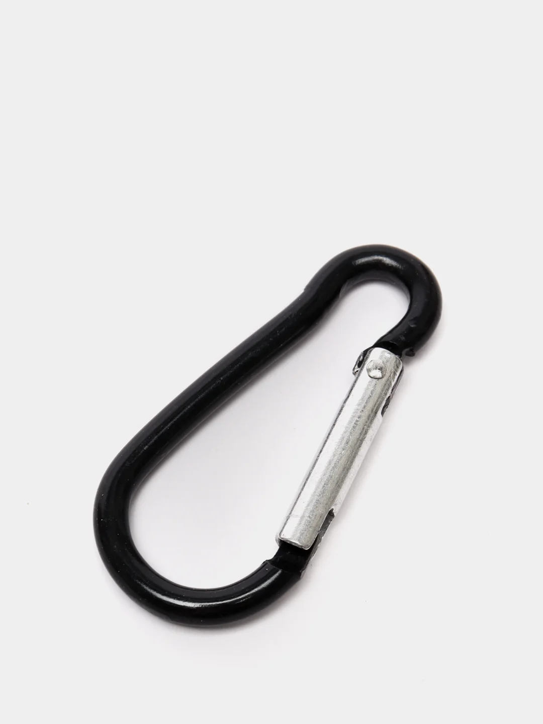 Черный чехол для наушников AirPods 3 силиконовый с карабином и защитой разъема