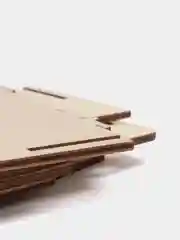 Подарочная коробка "Любящие Сердца", из дерева, фанеры