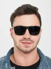Черный мужские солнцезащитные очки Mirsee, цветные