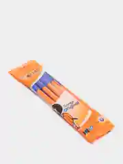 Ручка шариковая BIC Orange Fine, синяя, тонкое письмо, оранжевый корпус, 4 штуки