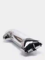 Серебряный воздушный шар "Цифры", 3 размера, 10 цветов