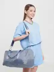 Голубой сумка спортивная