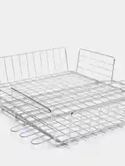 Решётка-гриль для мяса Maclay Lux, хромированная сталь, размер 56 x 35 см