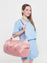 Розовый сумка спортивная
