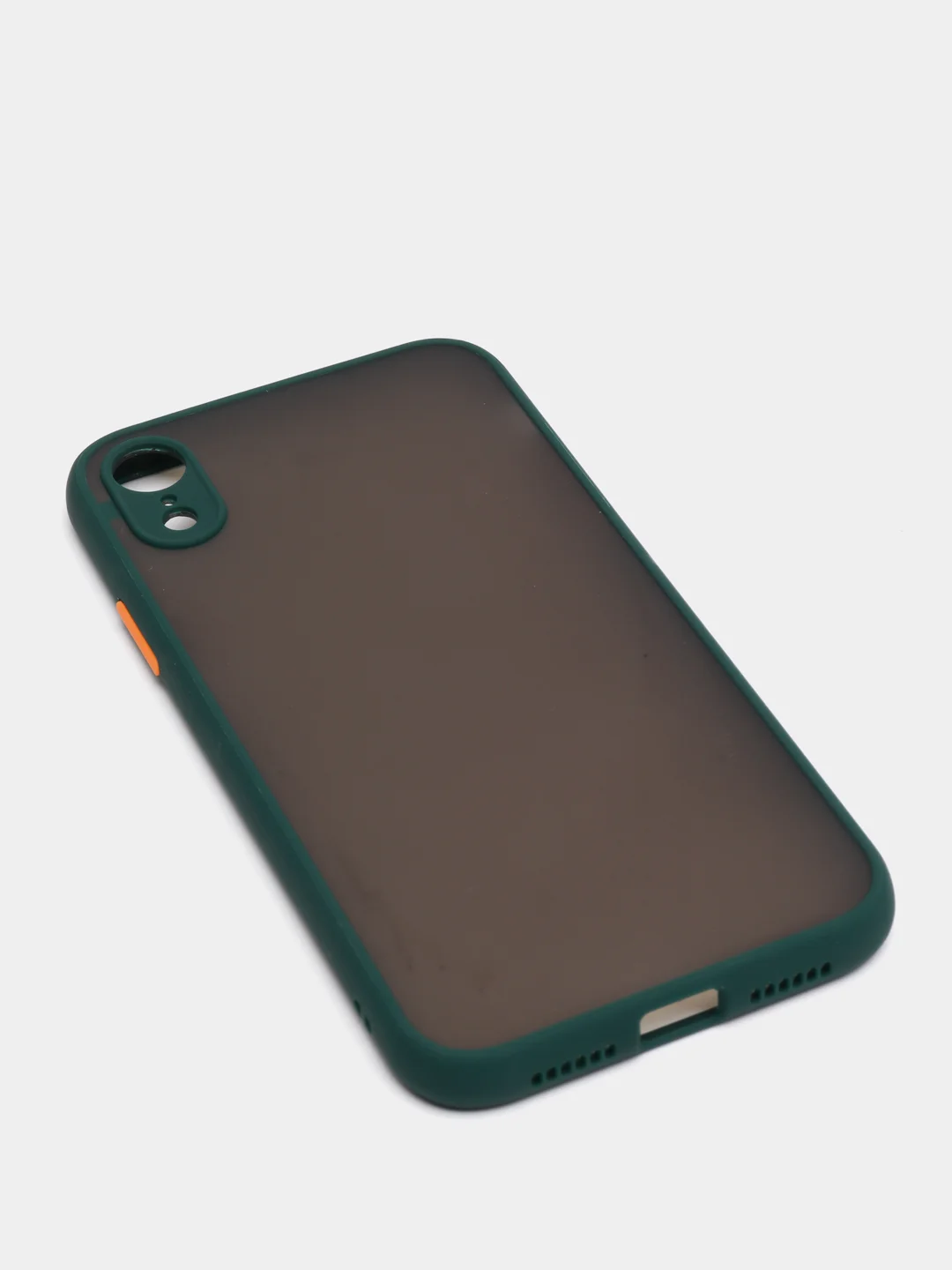 Зеленый чехол iPhone Xr, матовый