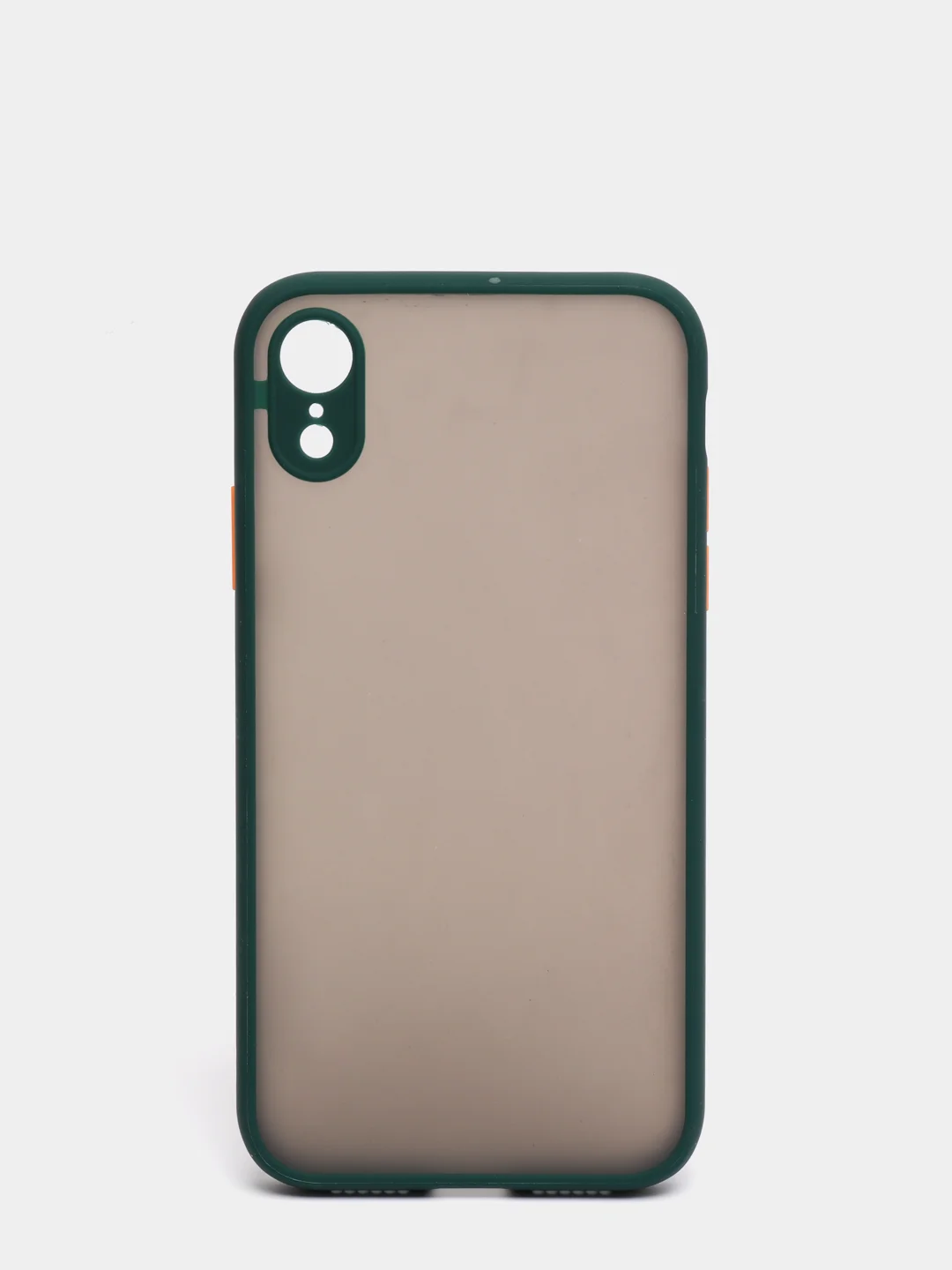 Зеленый чехол iPhone Xr, матовый