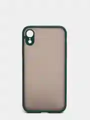 Зеленый чехол iPhone Xr, матовый