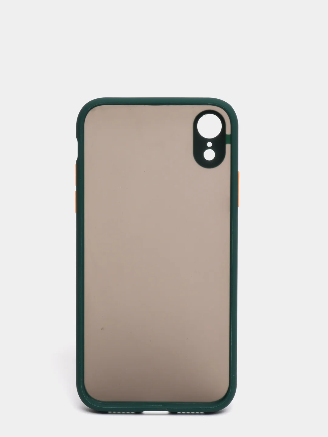 Зеленый чехол iPhone Xr, матовый