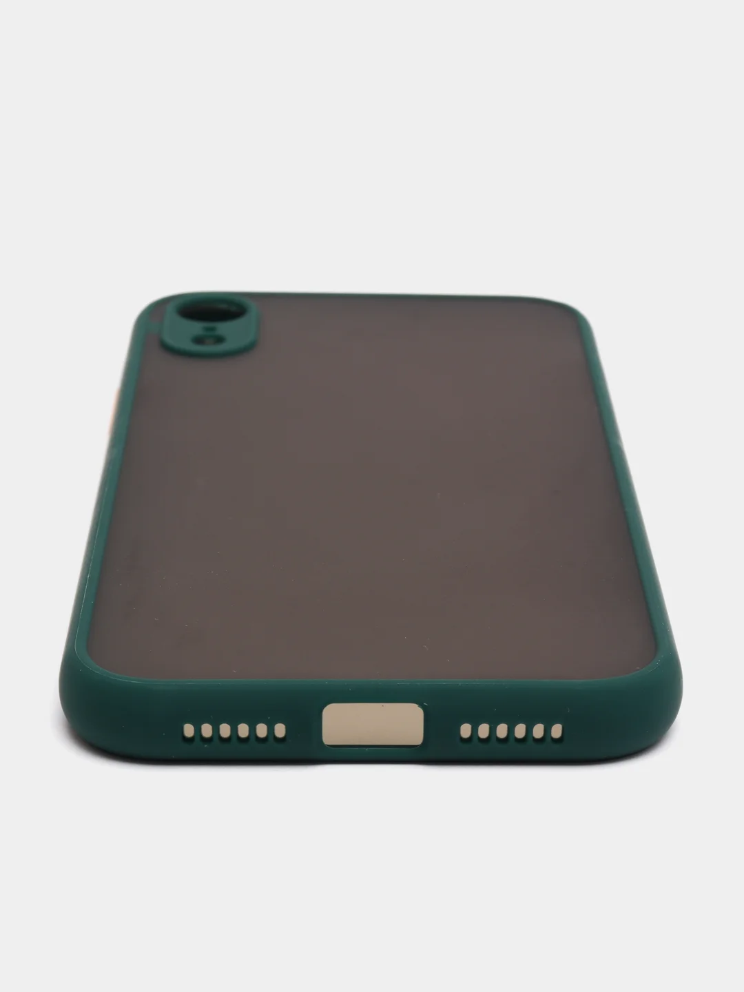 Зеленый чехол iPhone Xr, матовый