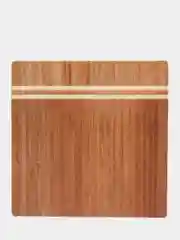 Bekker Доска разделочная, квадратная, с полосой, 25*25*1,8