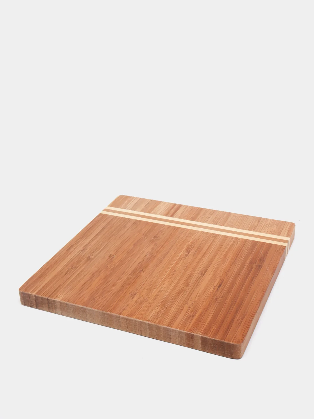 Bekker Доска разделочная, квадратная, с полосой, 25*25*1,8