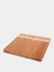 Bekker Доска разделочная, квадратная, с полосой, 25*25*1,8