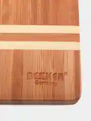 Bekker Доска разделочная, квадратная, с полосой, 25*25*1,8