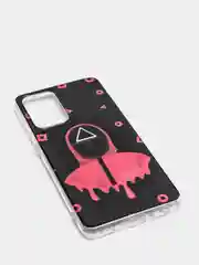 Фуксия чехол Samsung Galaxy A52 / A52s (Самсунг Галакси А52 / A52s) с рисунком Игра в кальмара
