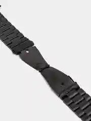 Черный ремешок для Apple Watch стальной браслет для 3, 4, 5, 6, 7, SE на 38 / 42 / 40 / 44