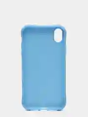 Голубой чехол силиконовый Slim для iPhone XR