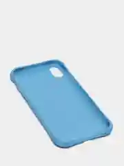 Голубой чехол силиконовый Slim для iPhone XR