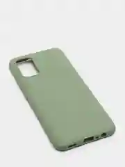 Оливковый чехол Samsung Galaxy A02s силиконовый