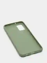 Оливковый чехол Samsung Galaxy A02s силиконовый