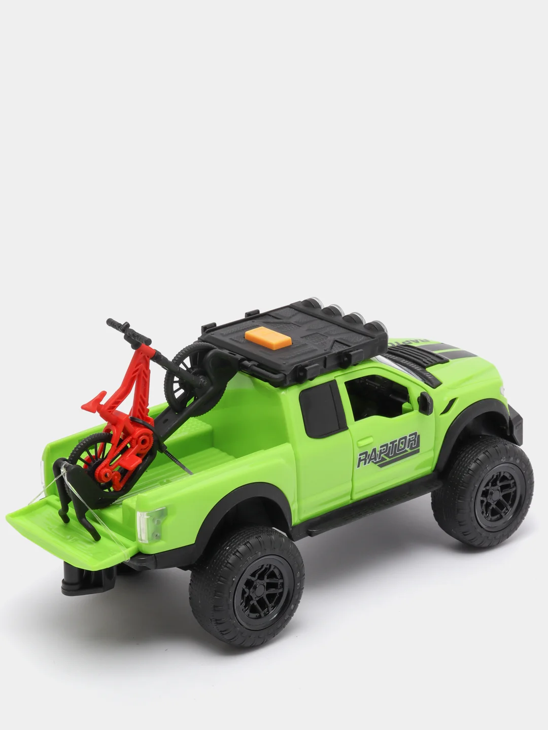 Игровой набор велосипедиста Ford Raptor PlayLife 25 см свет звук Dickie Toys 3835003