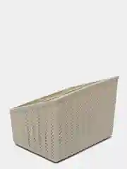 Белый органайзер для косметики / кистей / канцелярии ВЯЗАНИЕ IDEA