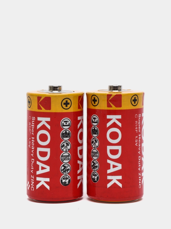 Элемент питания KODAK C R14 Heavy Duty EXTRA Б0005140, 2 штуки в упаковке