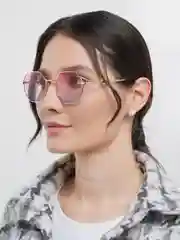 Розовый солнцезащитные очки