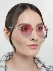 Розовый солнцезащитные очки