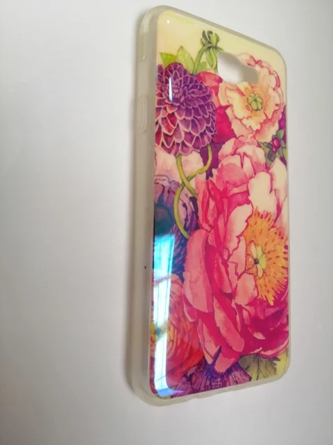 Силиконовый чехол Samsung J5 Prime, G570, с рисунком глянец