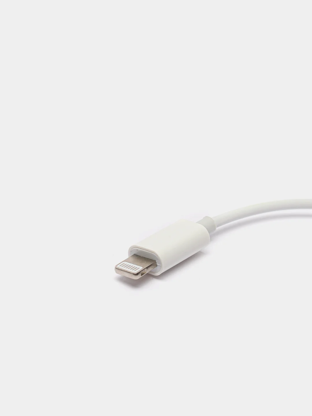Переходник iPhone Bluetooth Lightning 8-pin на AUX (Jack 3.5) HEADPHONE ADAPTER, белый